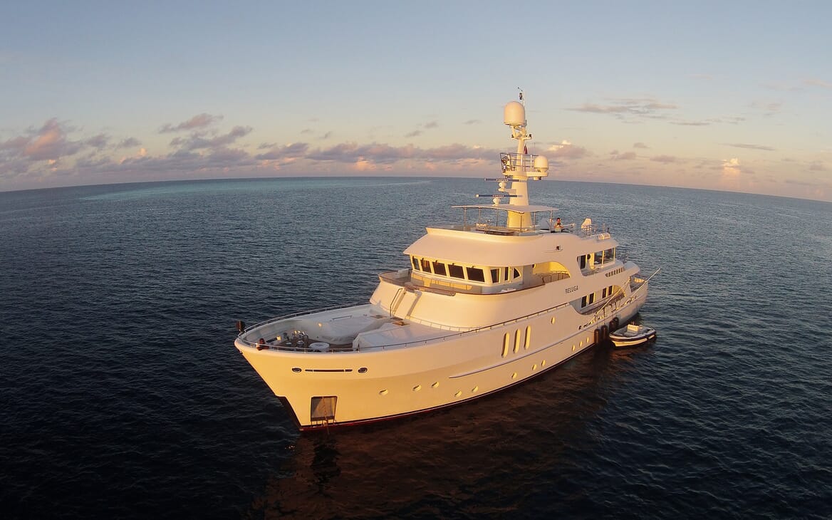 Motor Yacht Beluga anchored