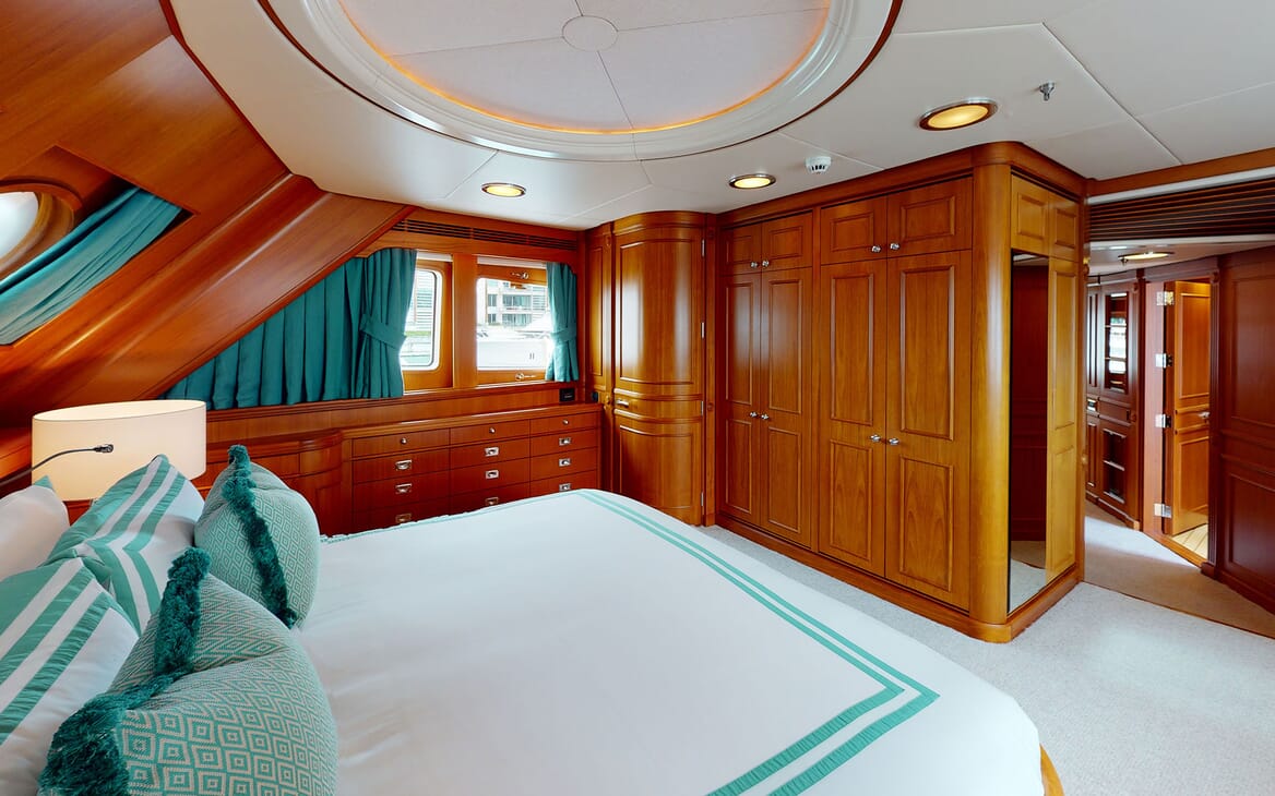 Luxury motor yacht Adytum staterooms