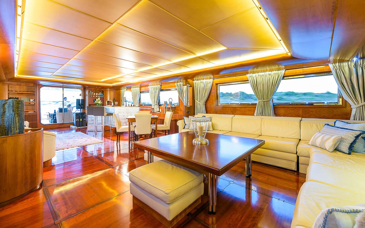Motor Yacht CD TWO Main Deck Salon
