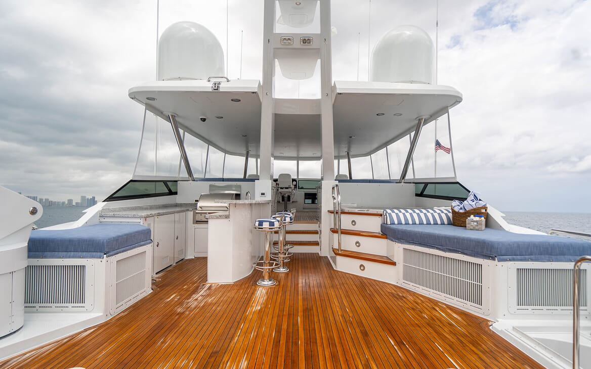 Motor Yacht RISK & REWARD Sun Deck
